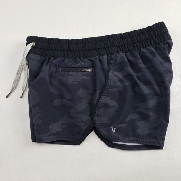 Vuori Clementine 2.0 Performance Short Women Small Black Running Active Lined 2" - Picture 3 of 10